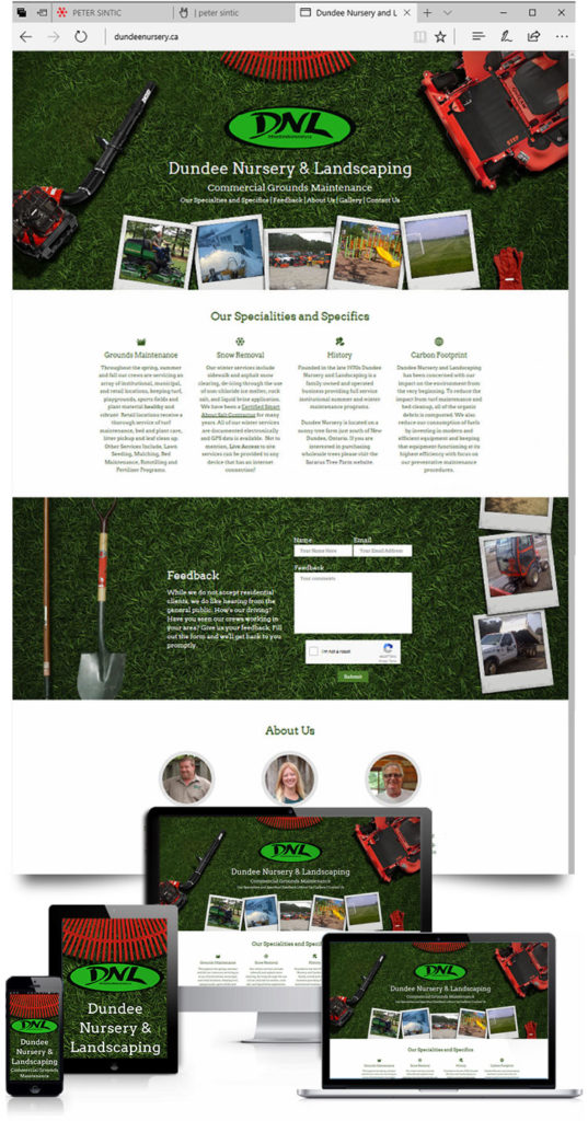 Dundee Nursery & Landscaping Peter Sintic